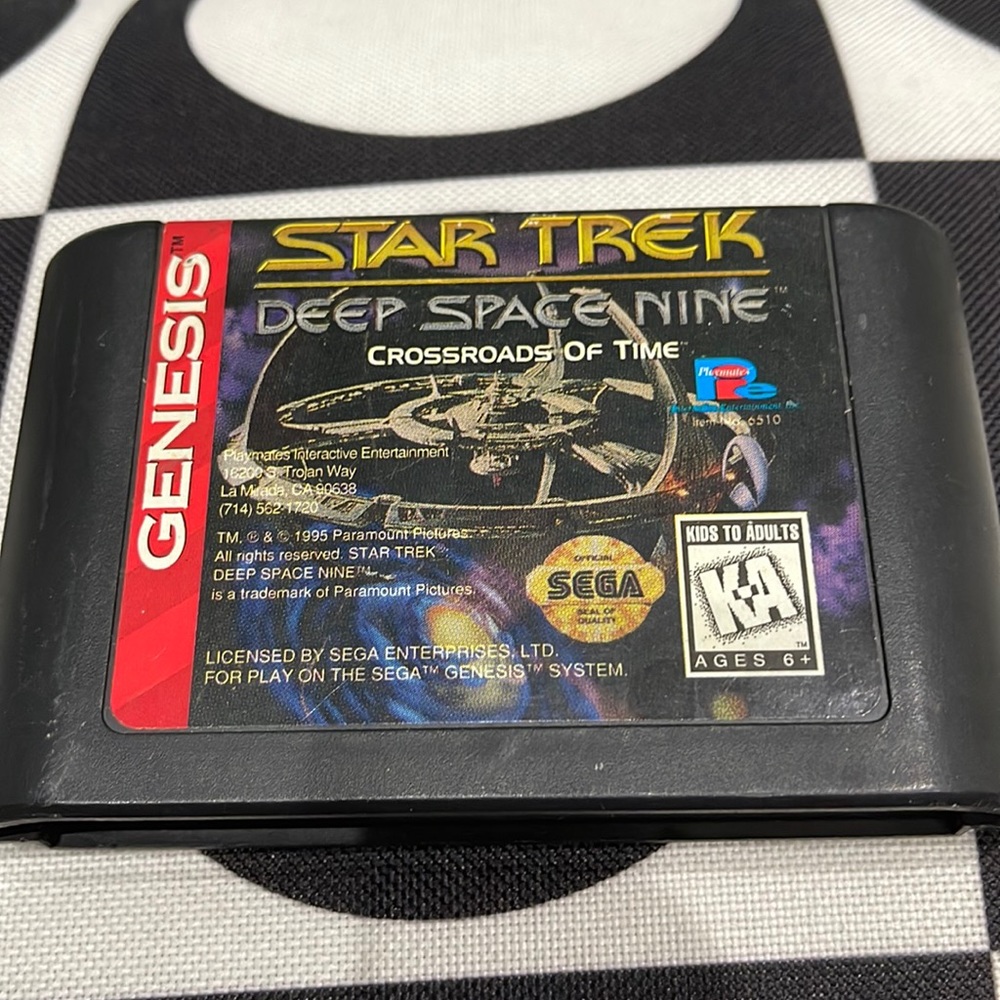 1995 paramount pictures Star Trek Deep space nine crossroads of time